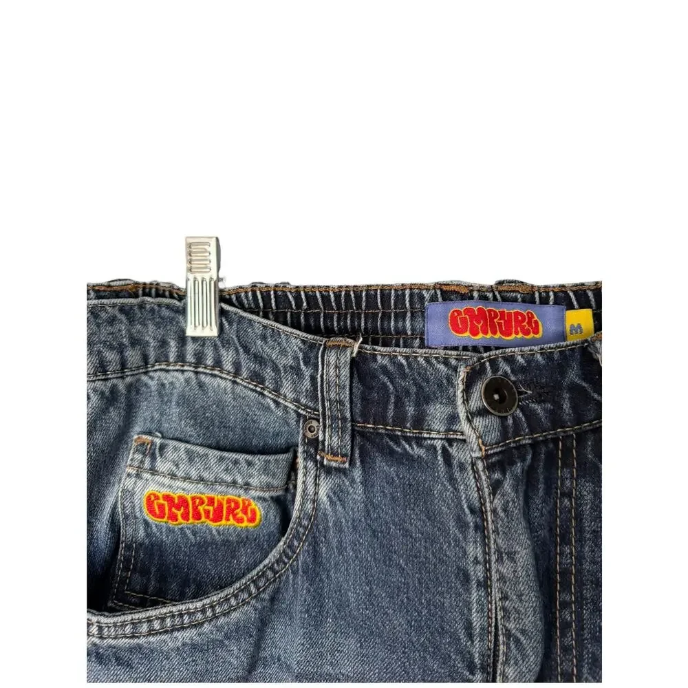 Empyre Johnny Medium Wash Elasic Waist Skate Jeans Men’s Medium